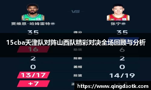 15cba天津队对阵山西队精彩对决全场回顾与分析